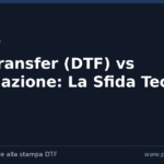 Heat Transfer (DTF) vs. Sublimazione: La Sfida Tecnica