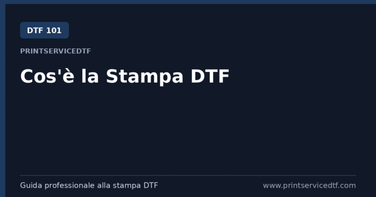 Scopri di più sull'articolo Cos’è la Stampa DTF