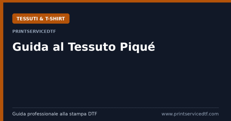 Scopri di più sull'articolo Guida al Tessuto Piqué
