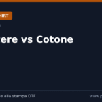 Poliestere vs Cotone
