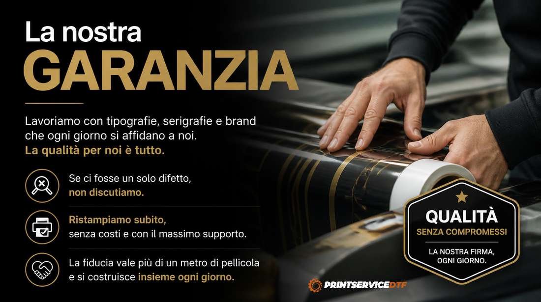 La nostra garanzia - Qualità senza compromessi